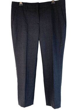 Prada Womens Natte Crop Pants Tailored Wool Blend Size 8/10 US Italy NWT